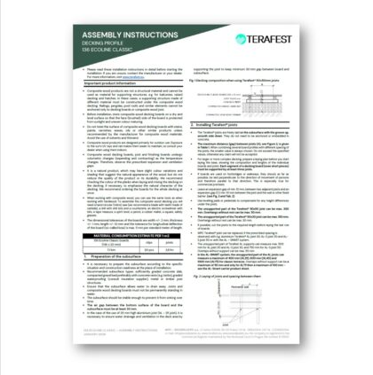 136 Classic ECO Assembly Instruction Titulka EN
